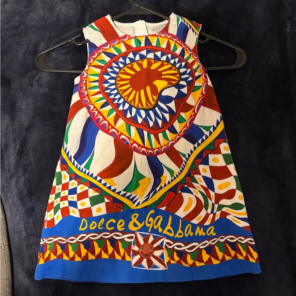 Dolce & Gabbana Multicolor Kids Casual Dress